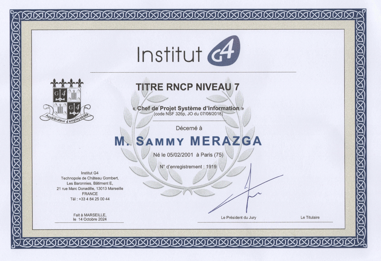 Master en gestion de projet IT